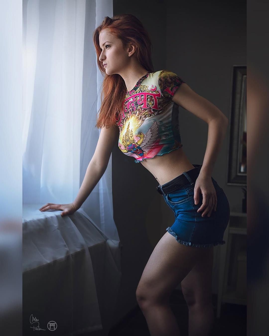 Modelo Redhead Tchech Extra Sexi (Veroniva Stehlikova)