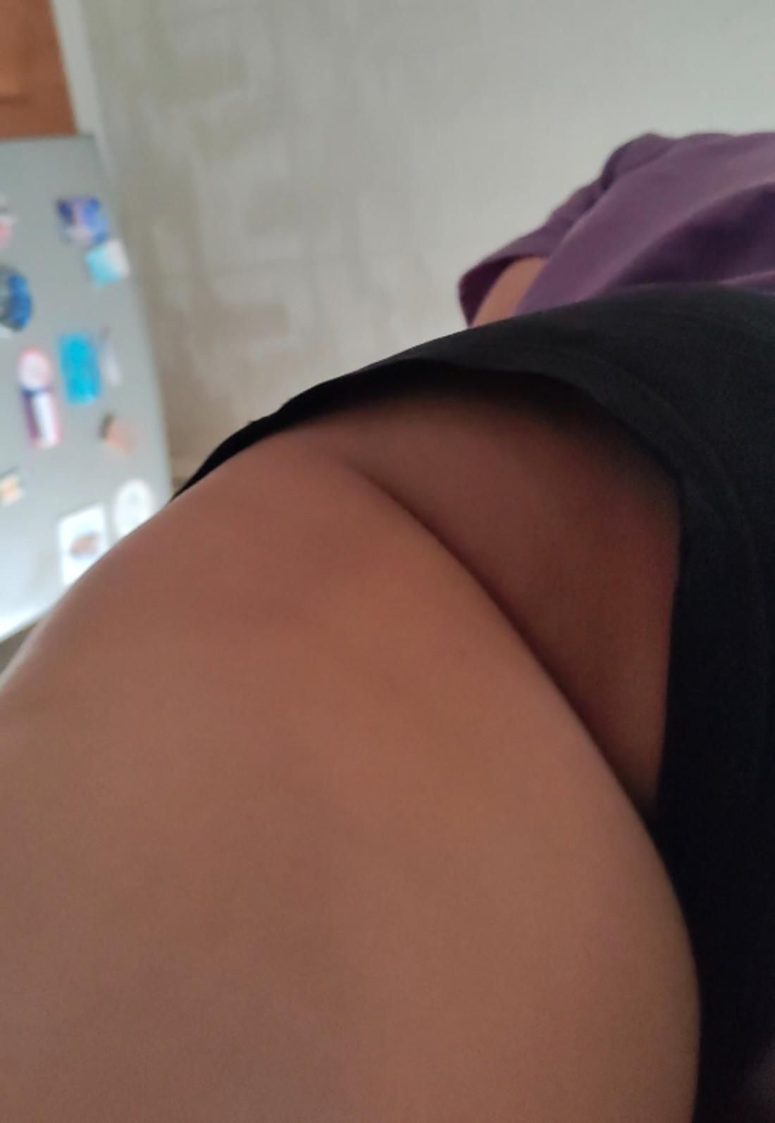 Sweet ass of a fragile girl