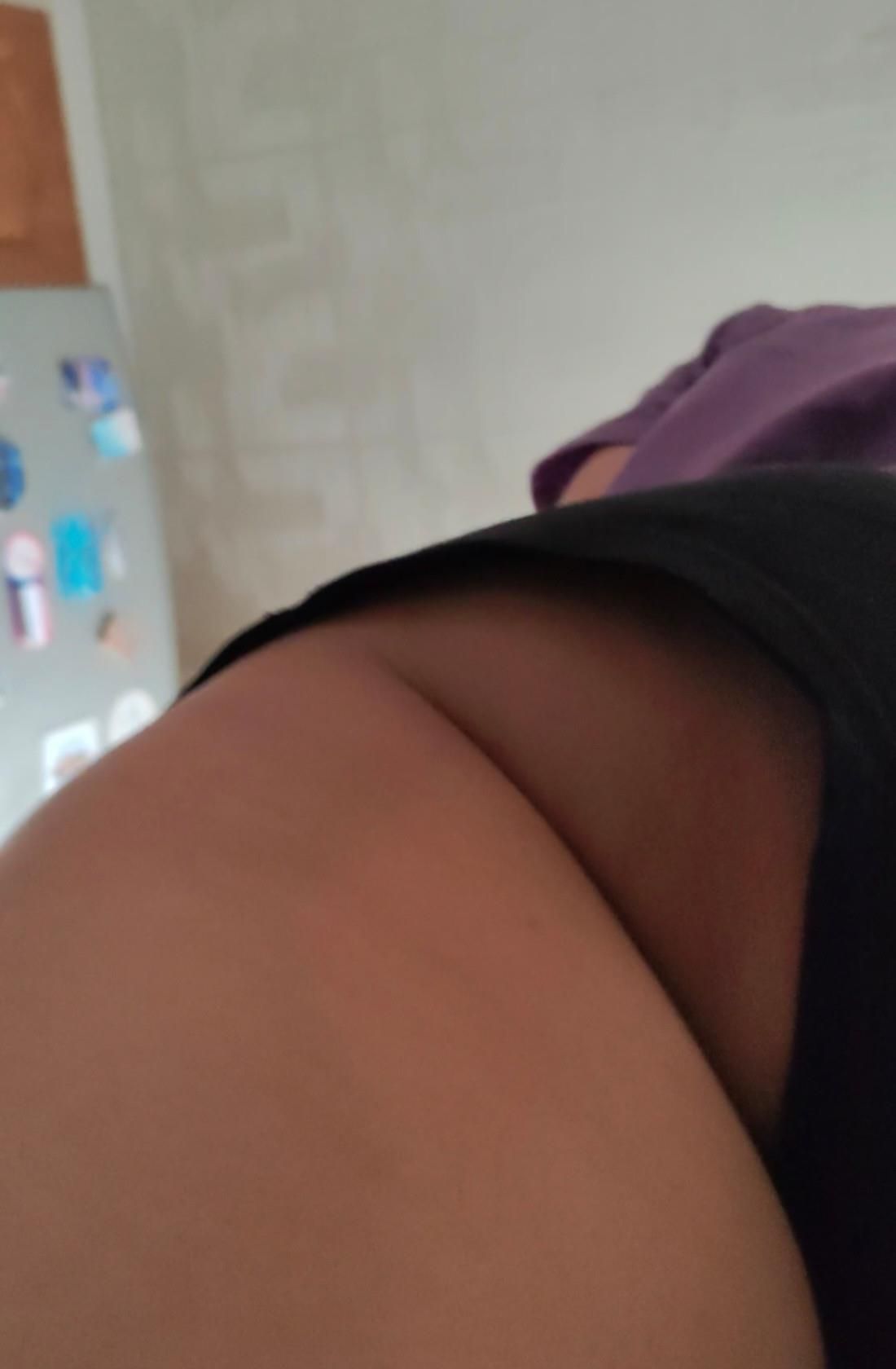 Sweet ass of a fragile girl