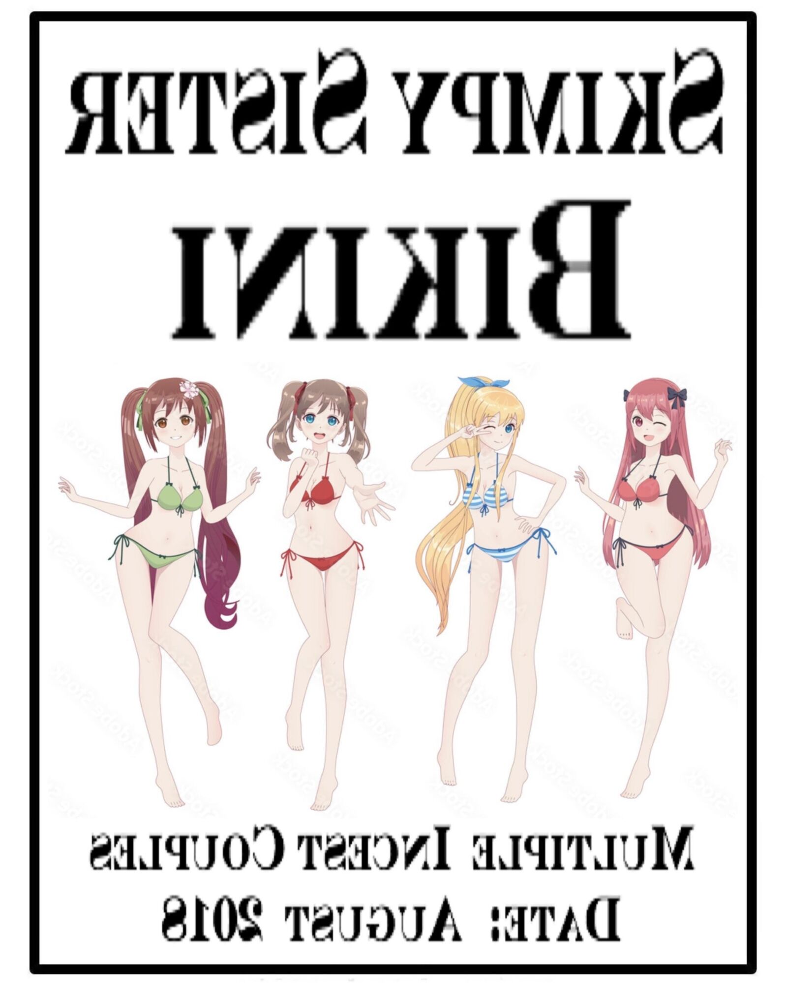 Múltiplos casais de incesto: "Skimpy Sister Bikini"