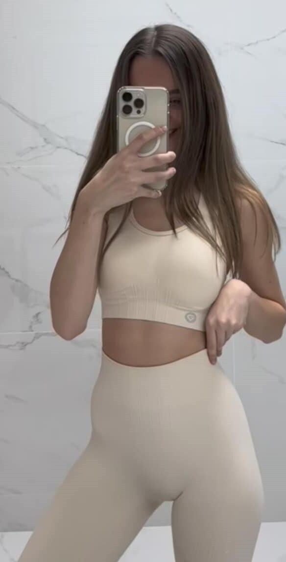 Skinny Polish Gym Netslut Ania