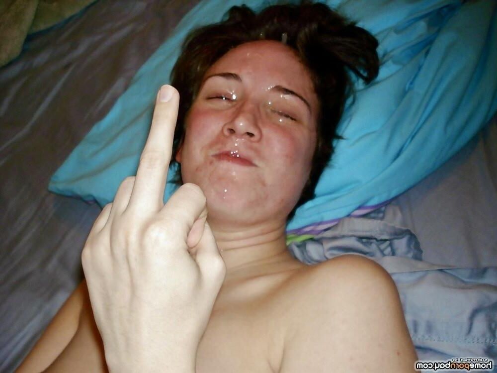 Middle finger aka good bitches fuck feminism