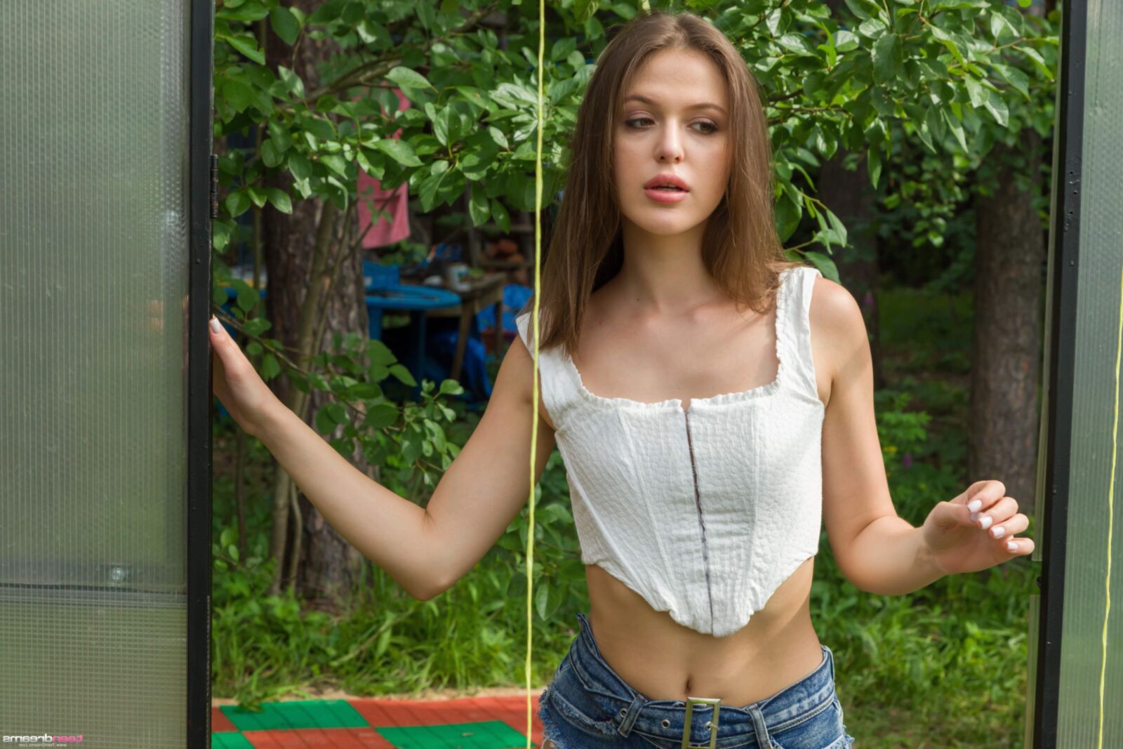 TeenDreams Diana Zol naked in the garden px Photos (