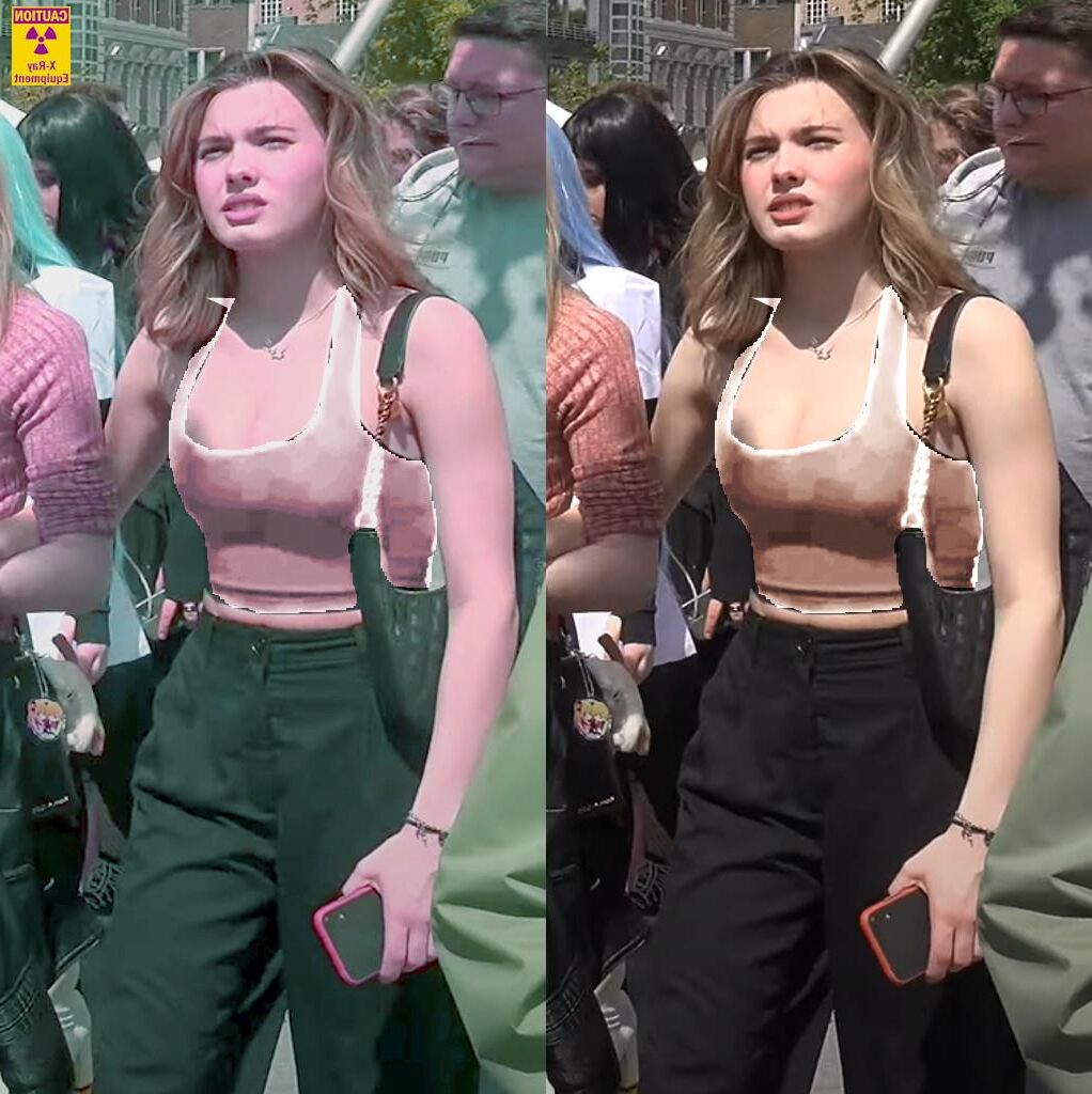 Ее бюстгальтер потерпел неудачу! 