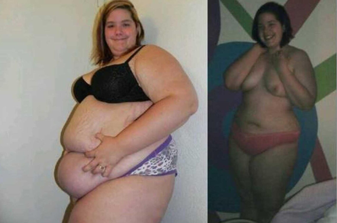 Antes y después (¡hamburguesas con queso!)