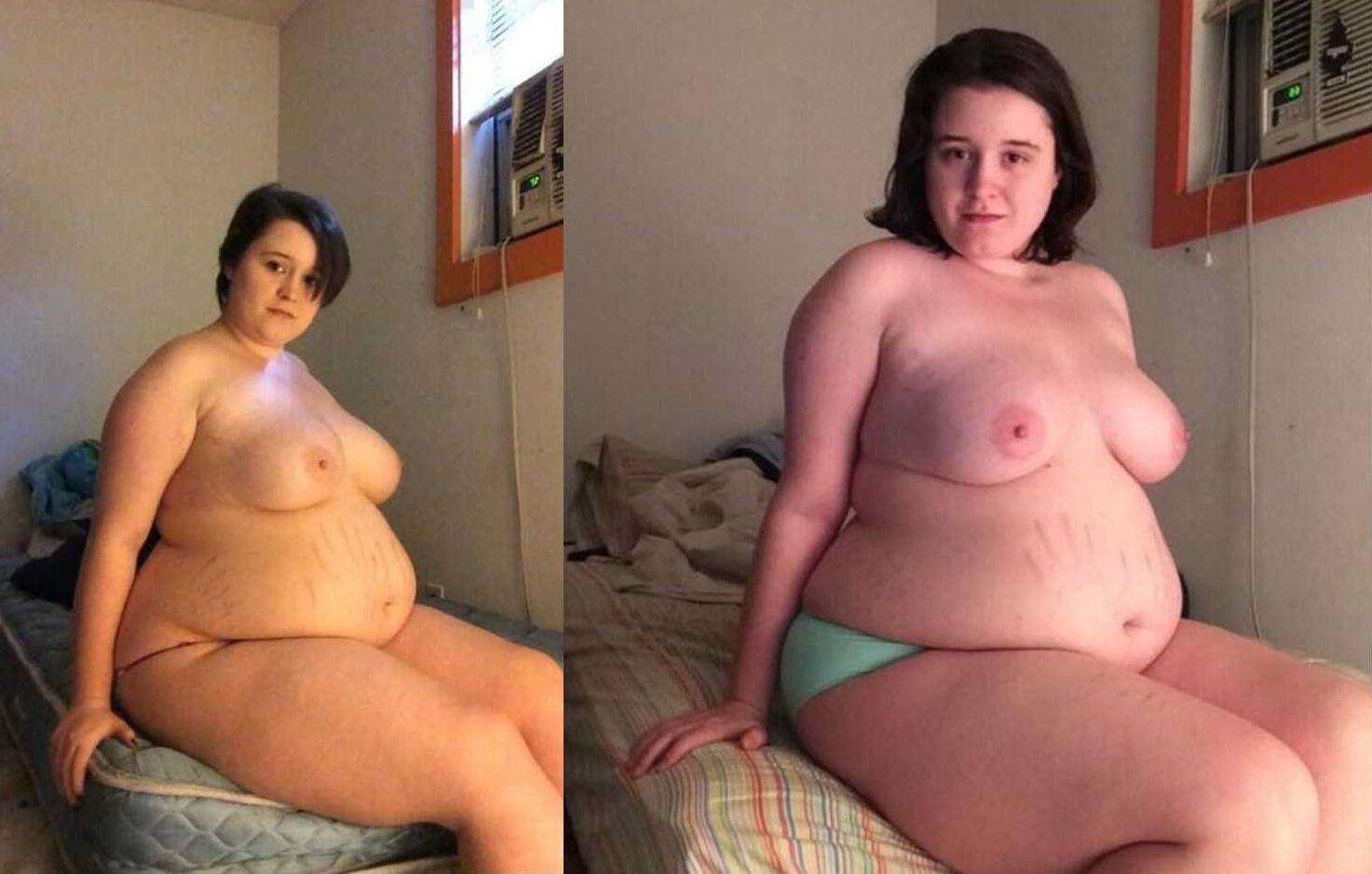 Antes y después (¡hamburguesas con queso!)
