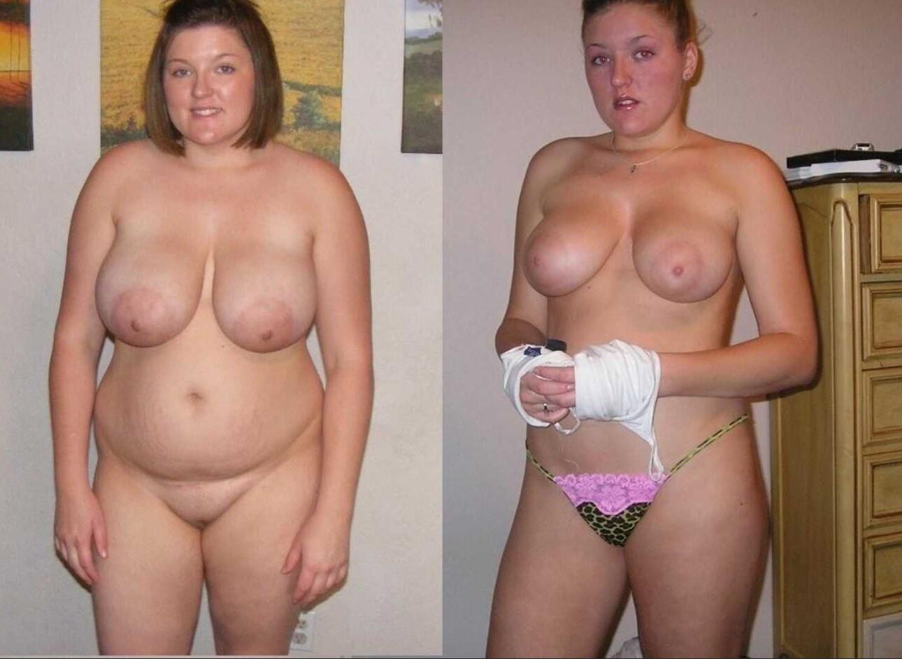 Antes y después (¡hamburguesas con queso!)