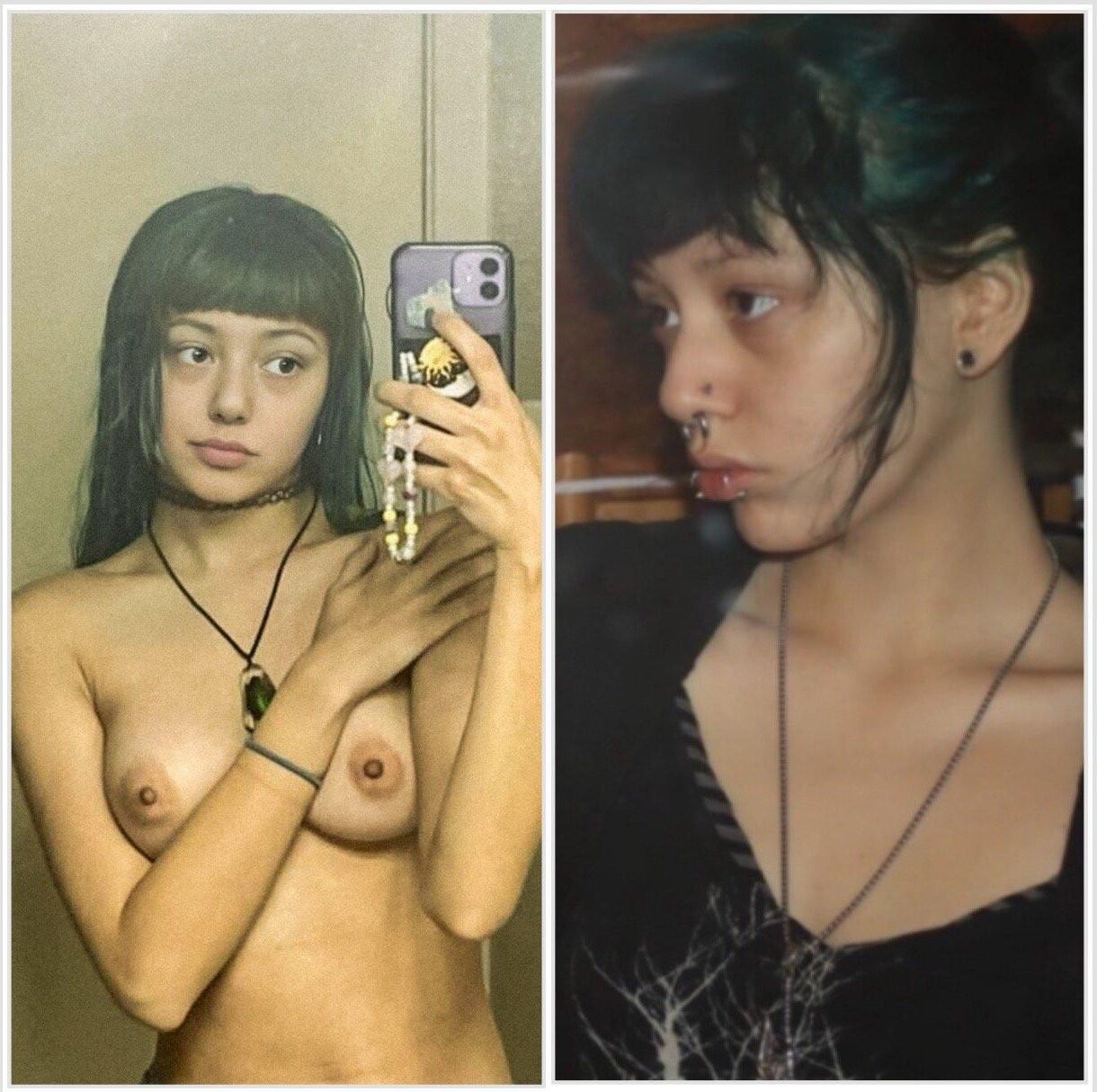 Vivianna yo Goth Webslut Exposed