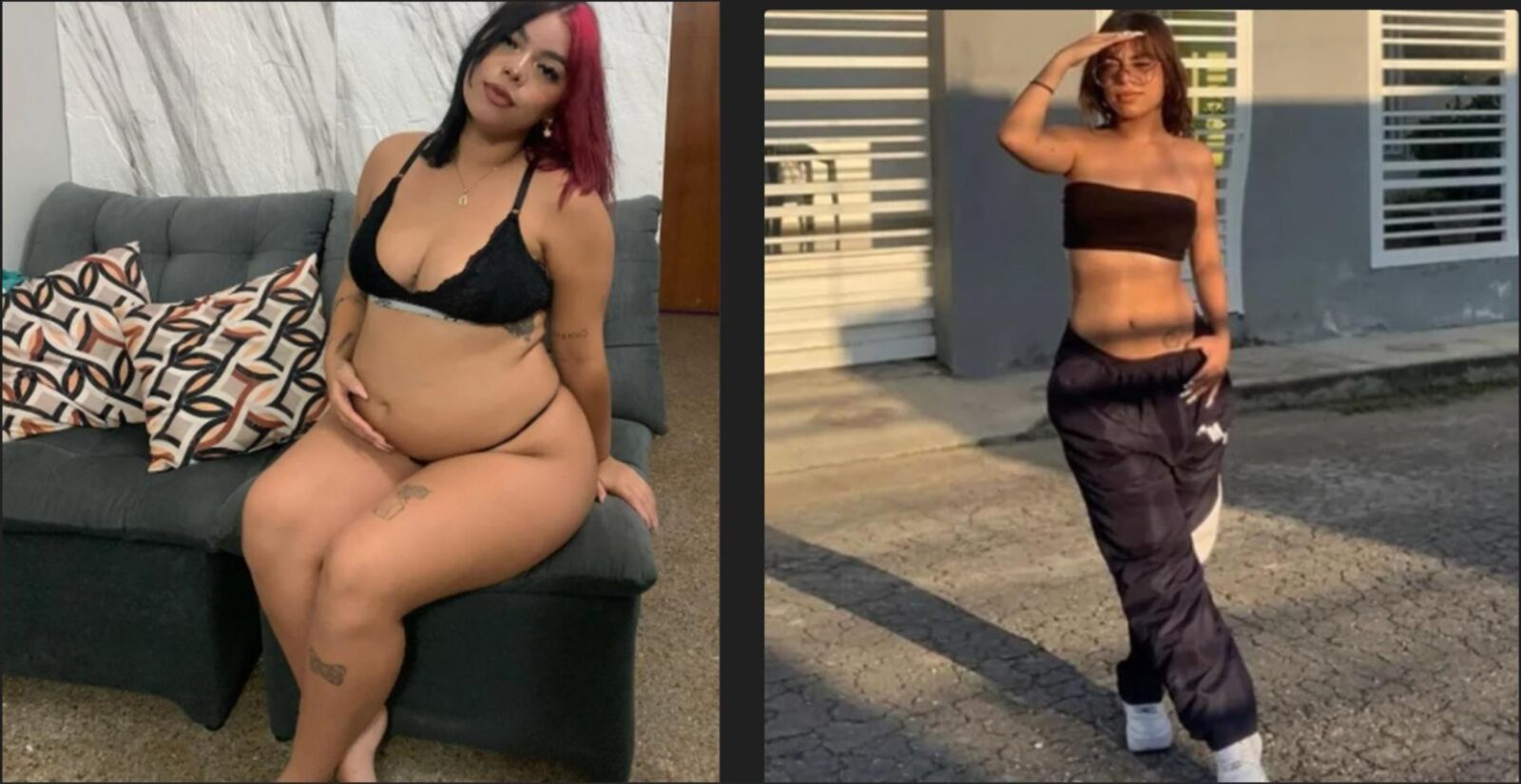 Antes y después (¡hamburguesas con queso!)