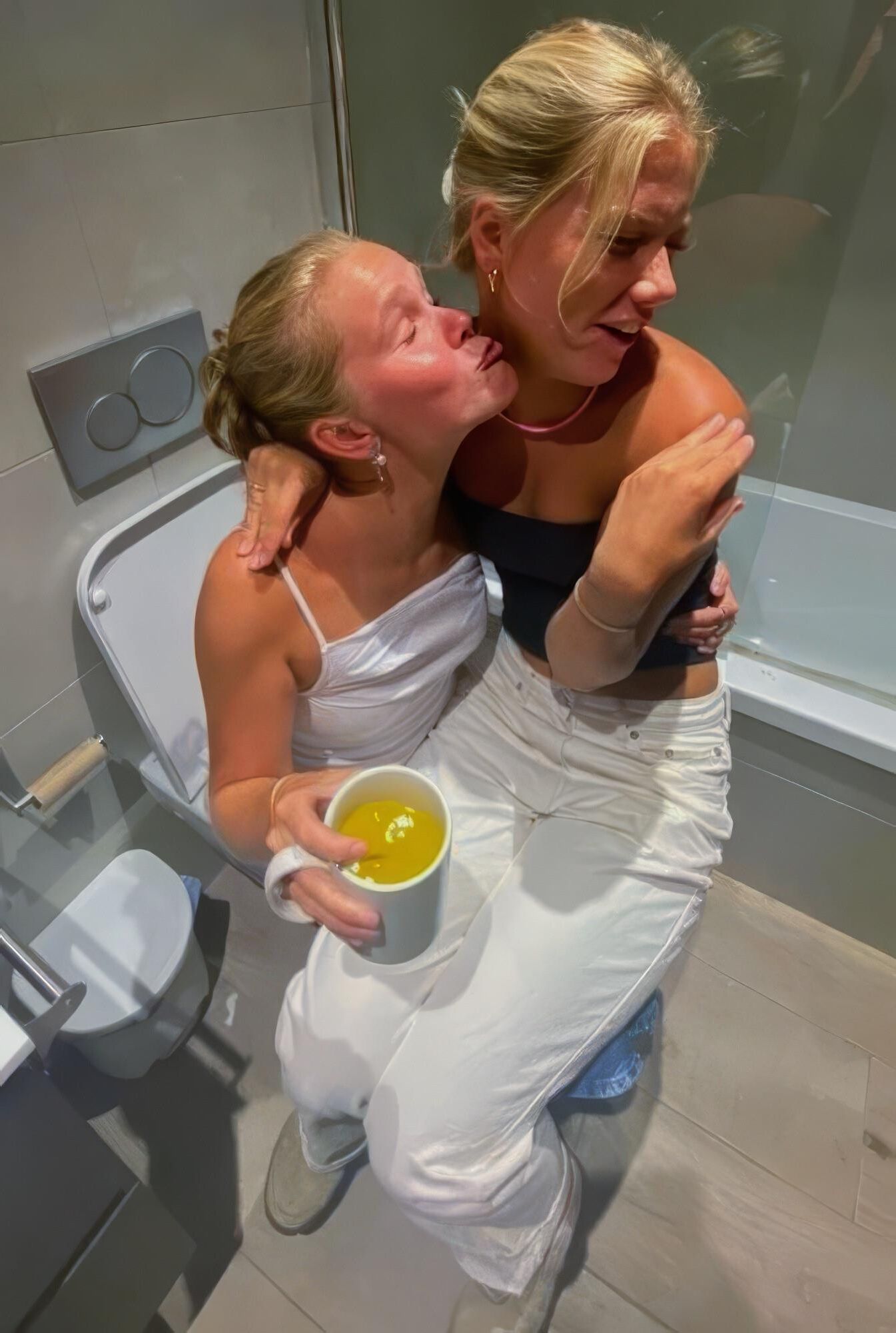 Toilet Bowl Girls 