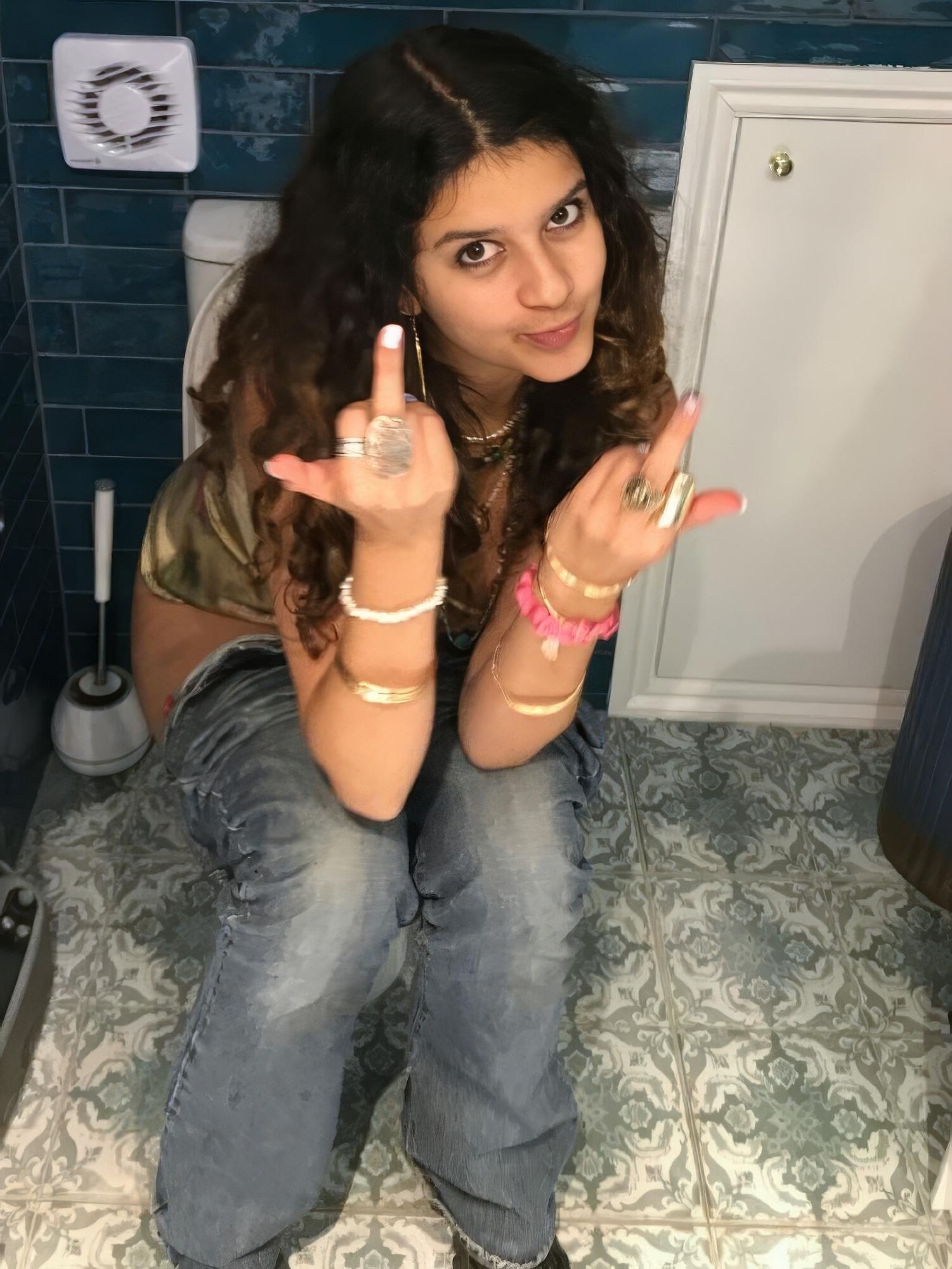 Toilet Bowl Girls 