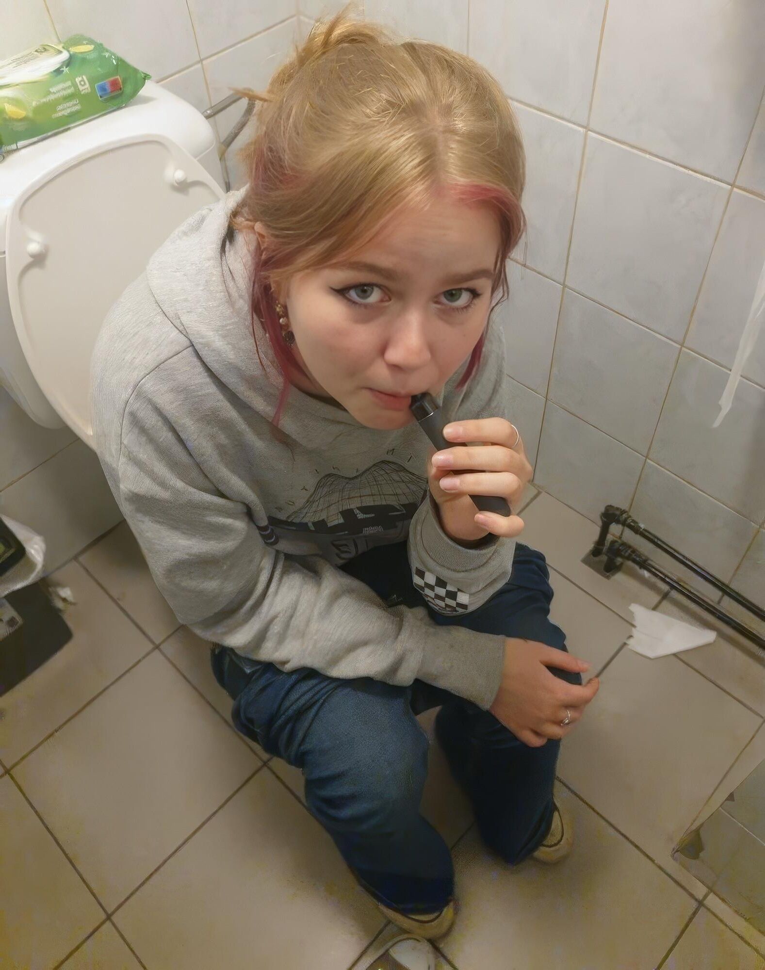 Toilet Bowl Girls 