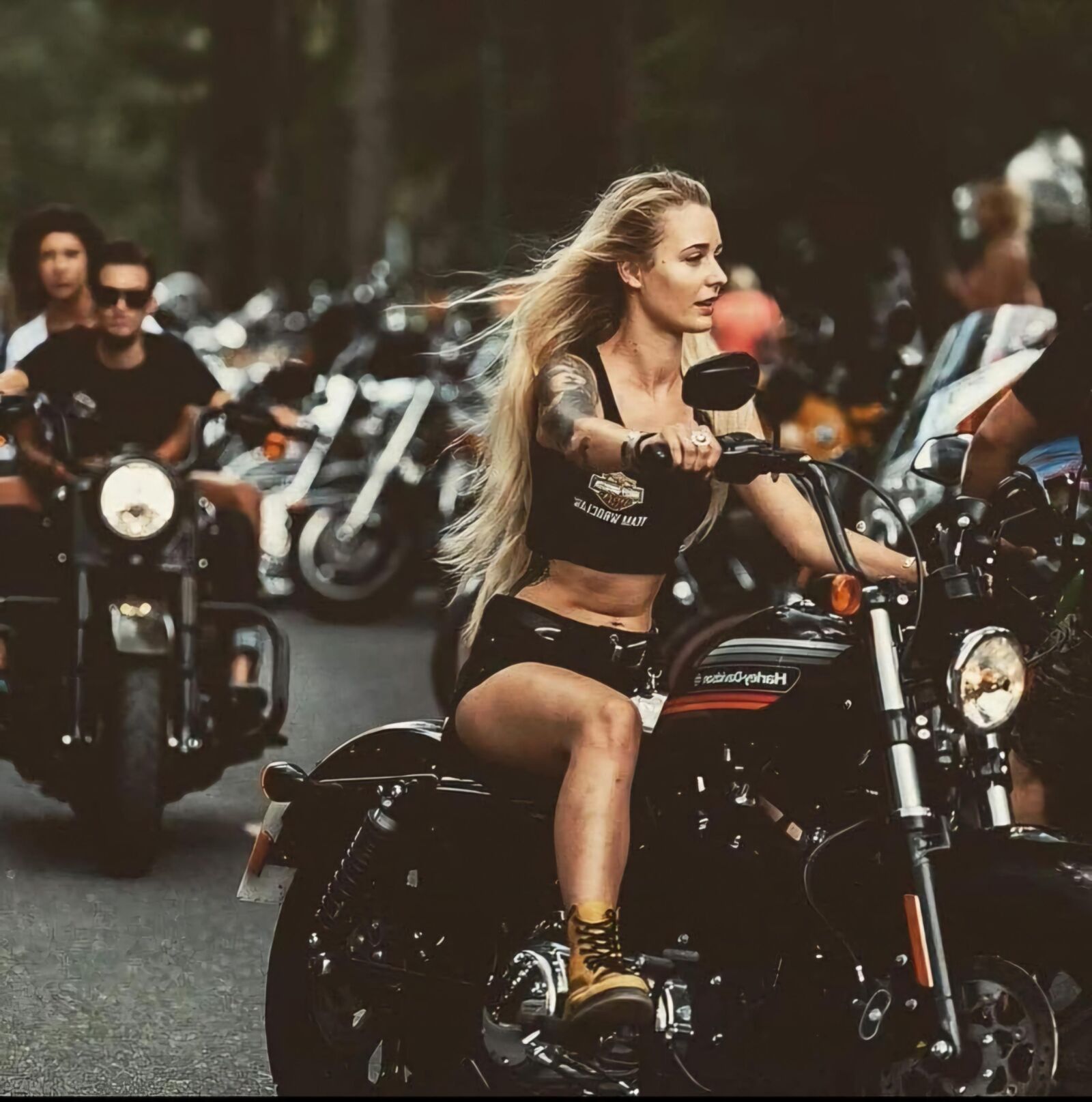 Biker Chicks Moto Girls 