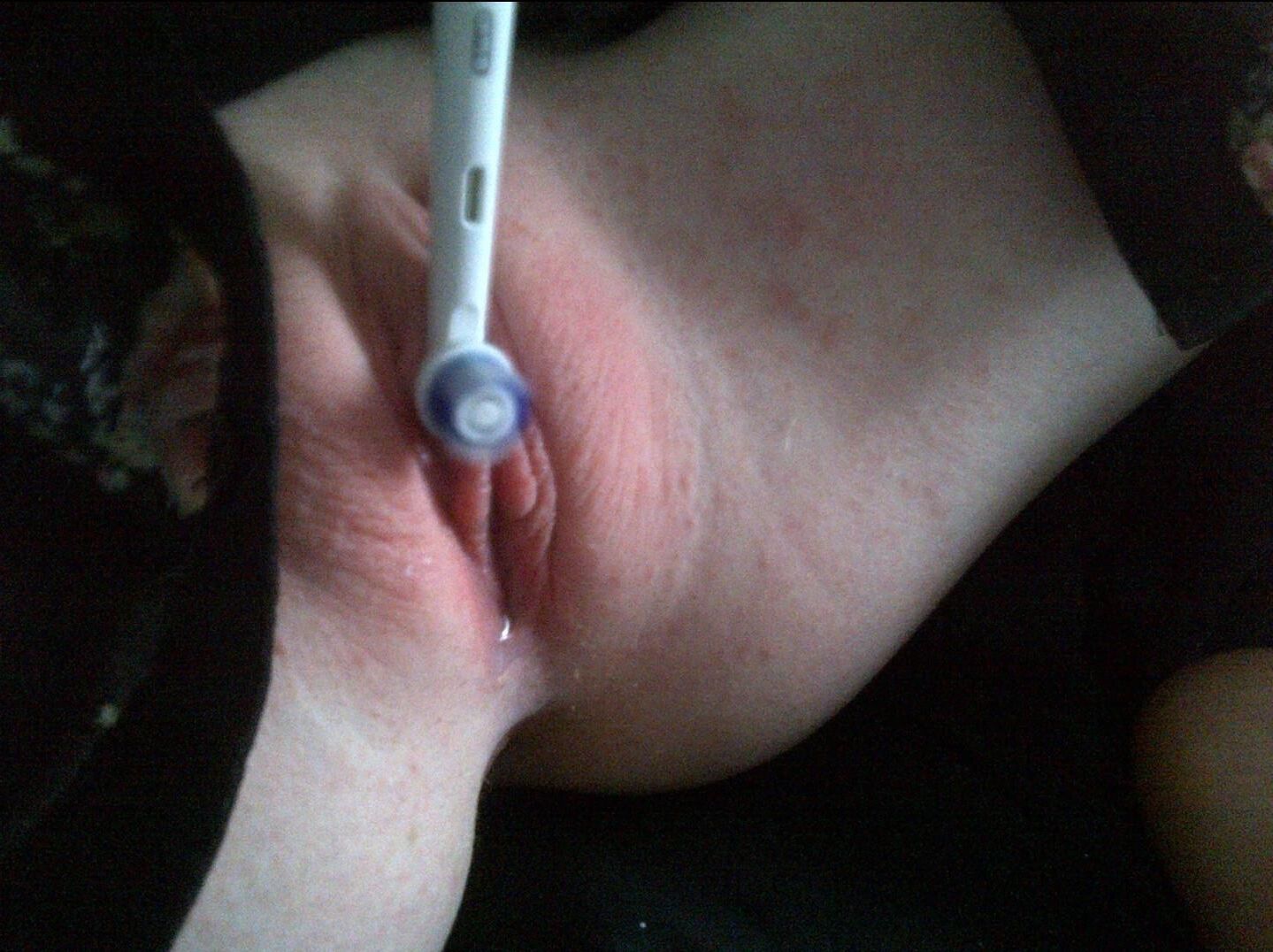 Grool, semen, húmedo, coño