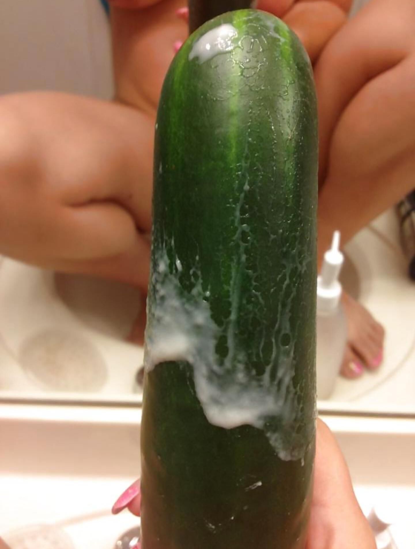 Grool, semen, húmedo, coño
