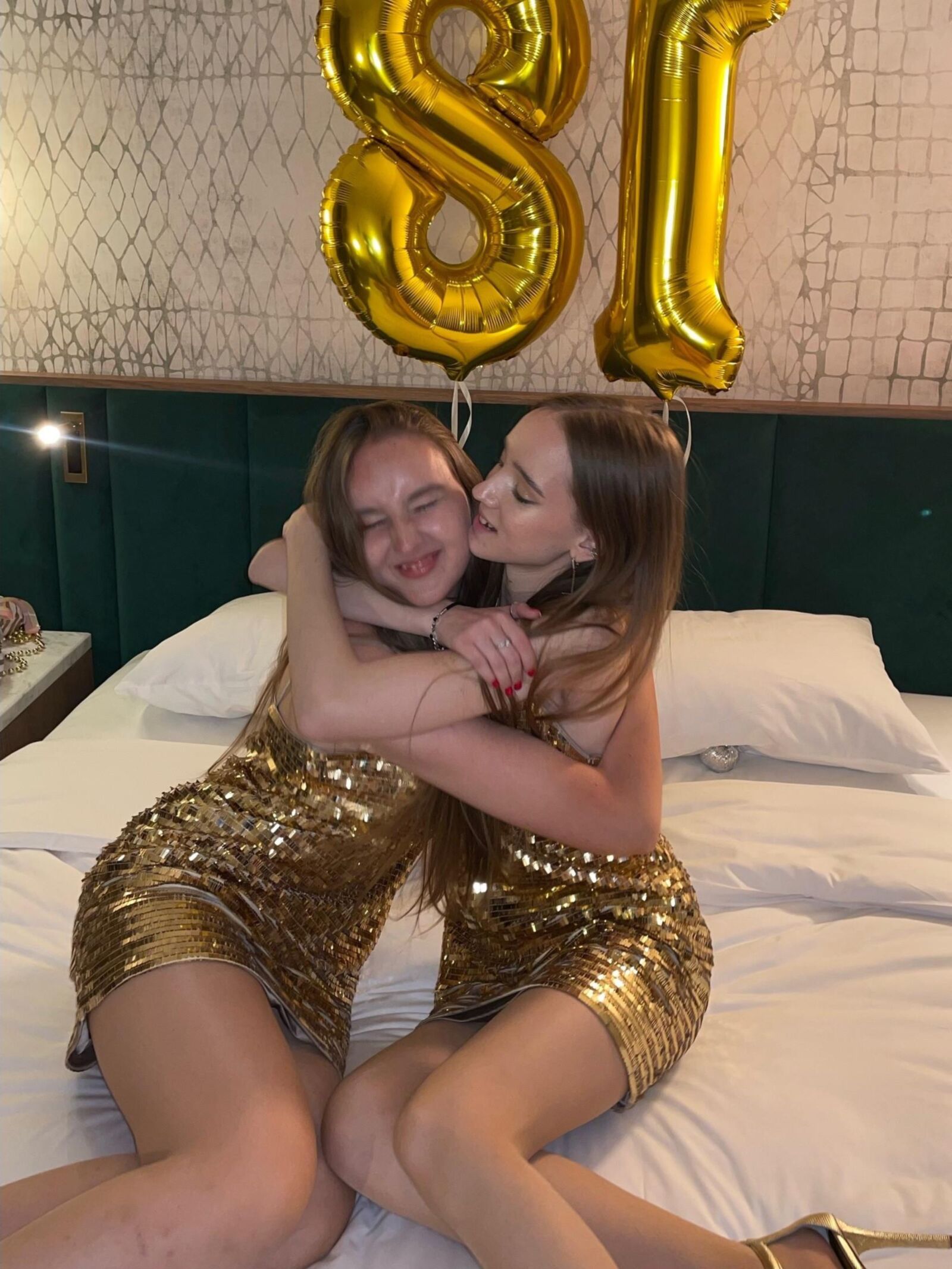 Non Nude Sisters th Birthday