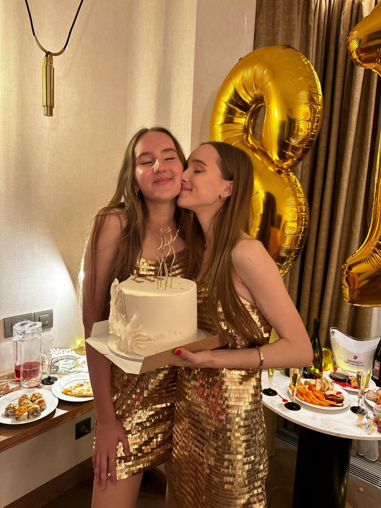 Non Nude Sisters th Birthday