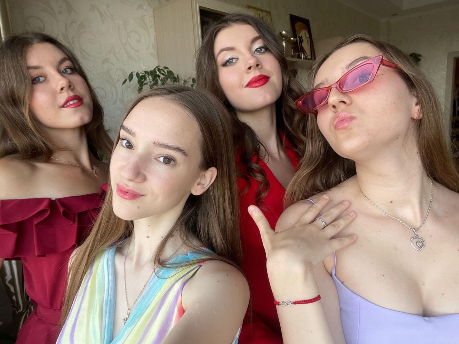 Non Nude Sisters And Friends