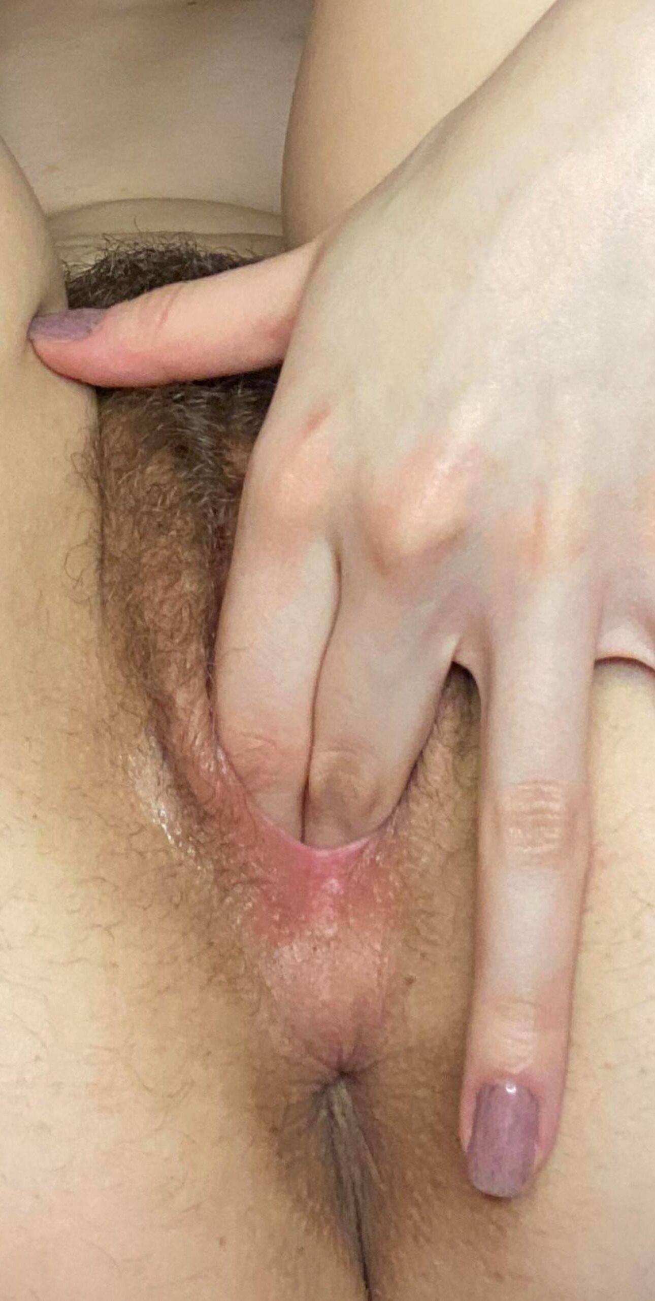 Awesome hairy teen slut