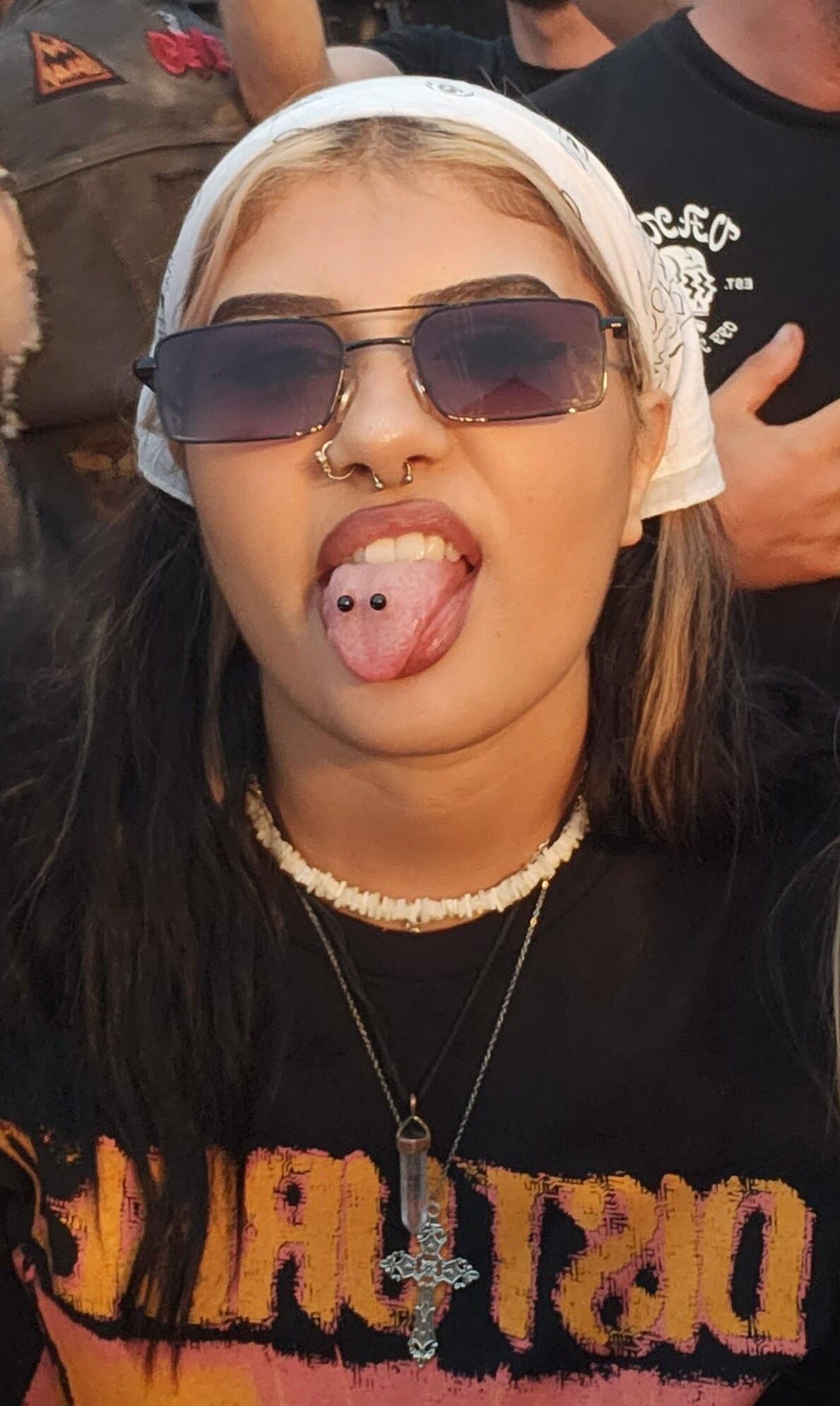 Catch the cum in your pierced mouth you porn slut!