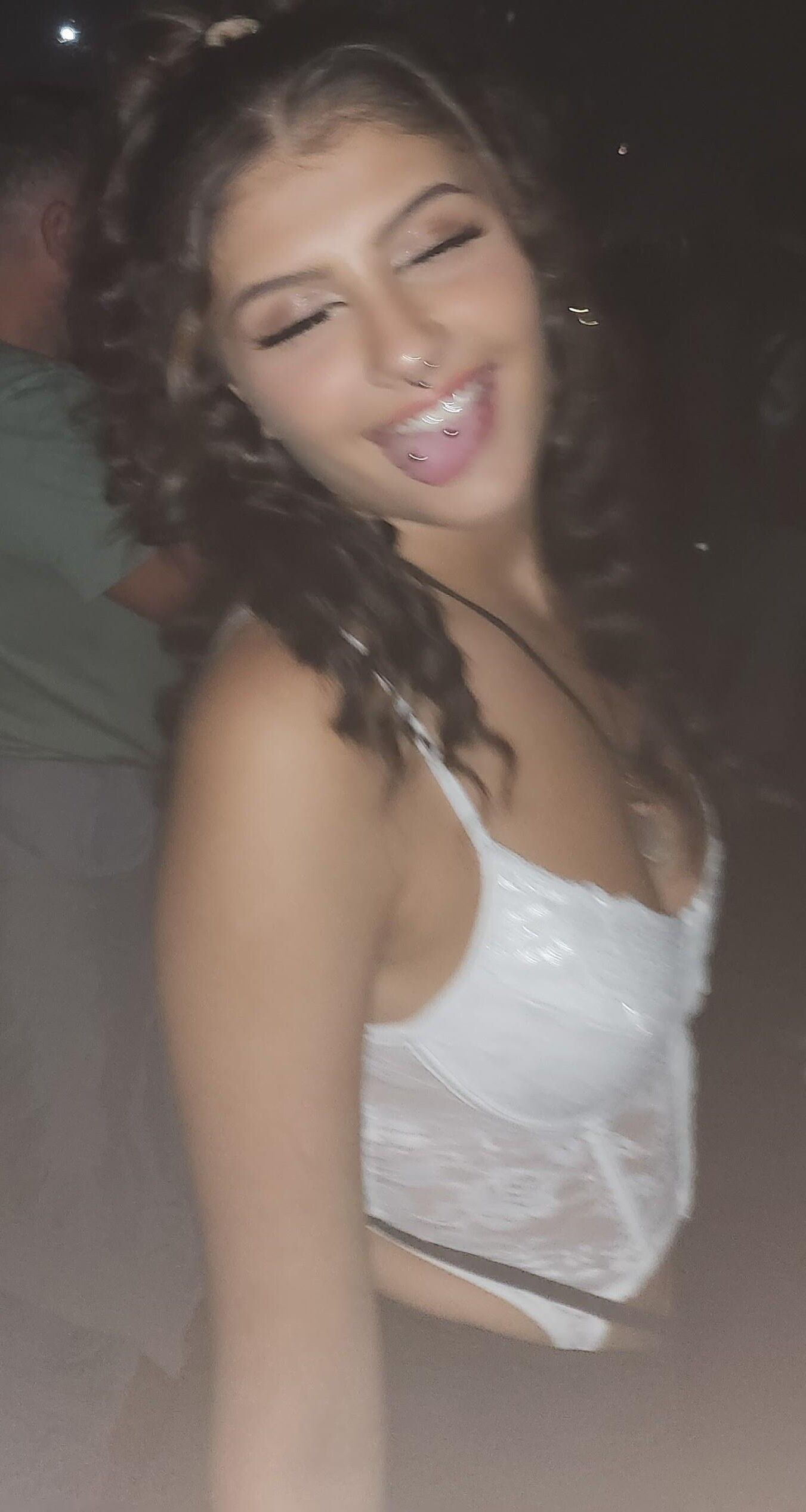Catch the cum in your pierced mouth you porn slut!