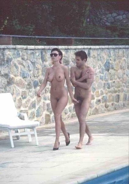 Nudist with boners
