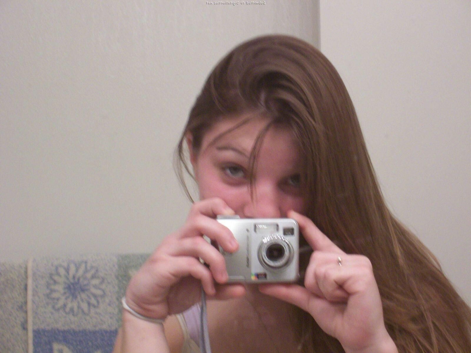 Dulces selfies adolescentes