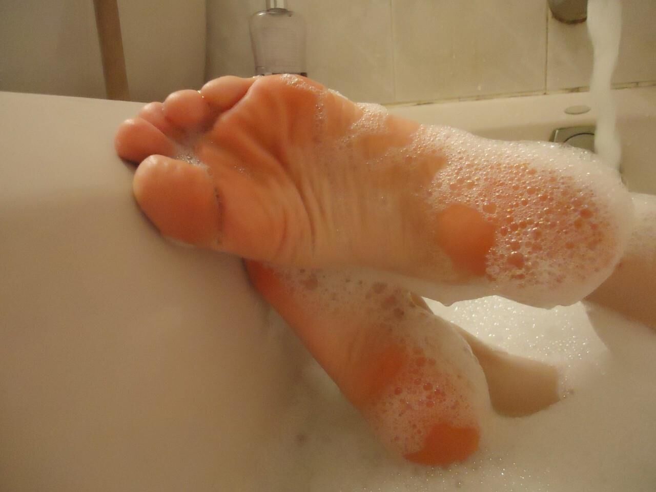 Pieds de près