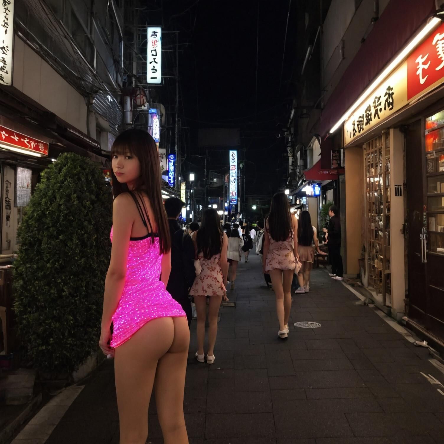 japanese butts made with fabularius.ai