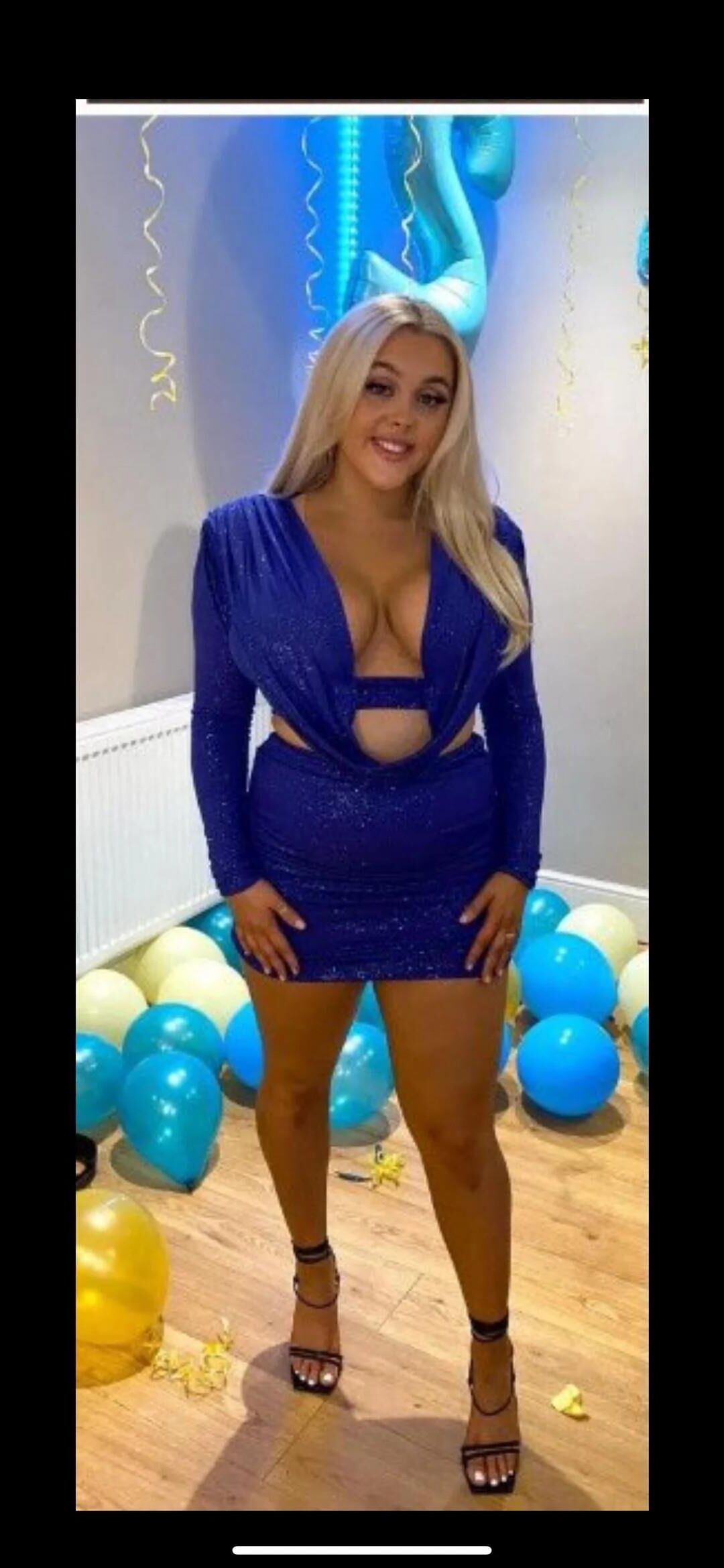 Meninas de azul