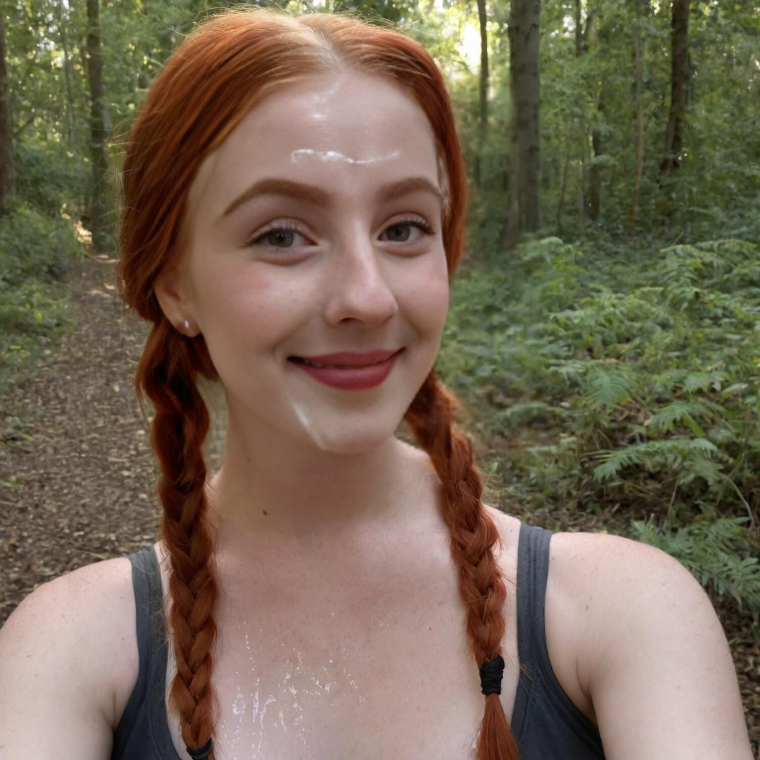ginger in the forest made with fabularius.ai