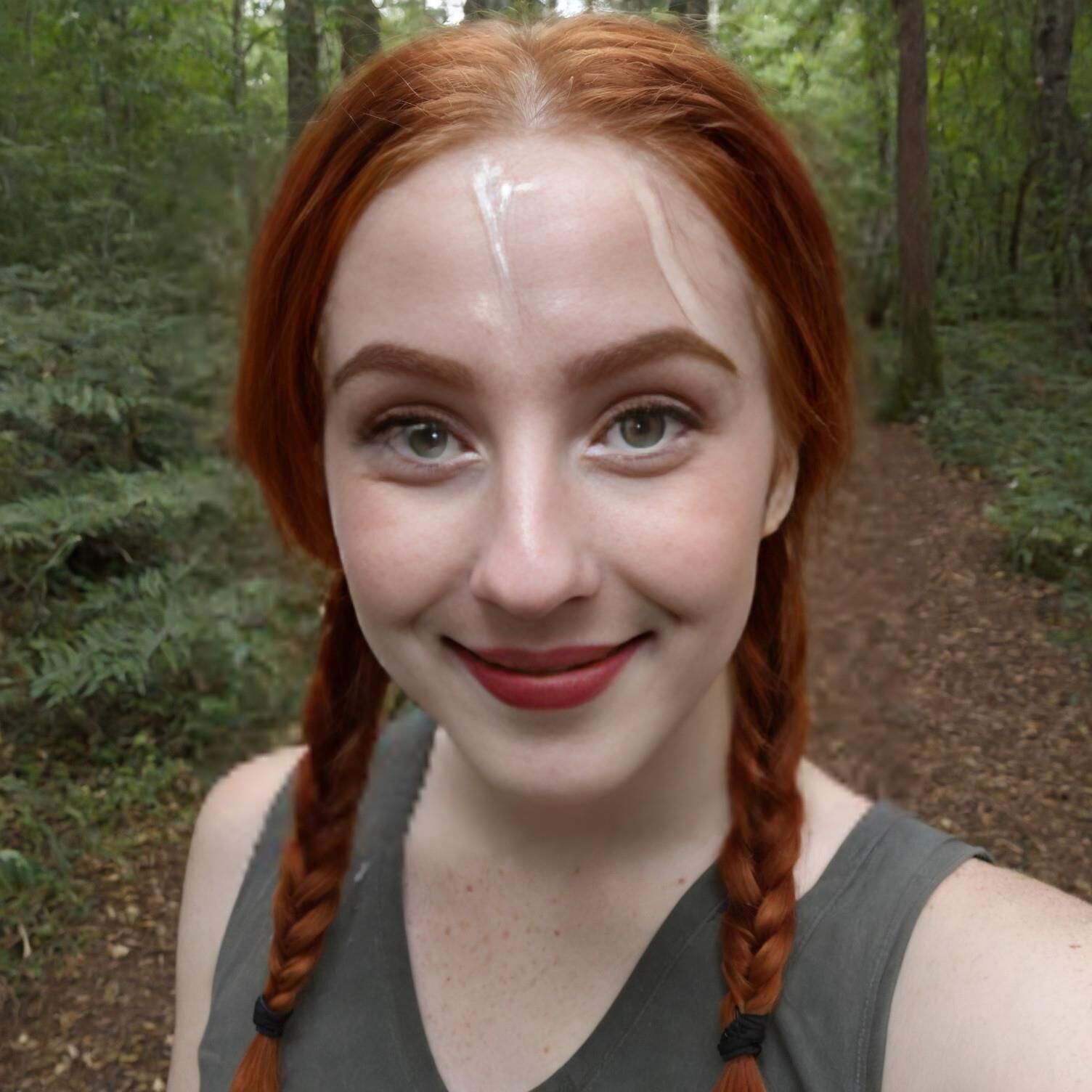 ginger in the forest made with fabularius.ai