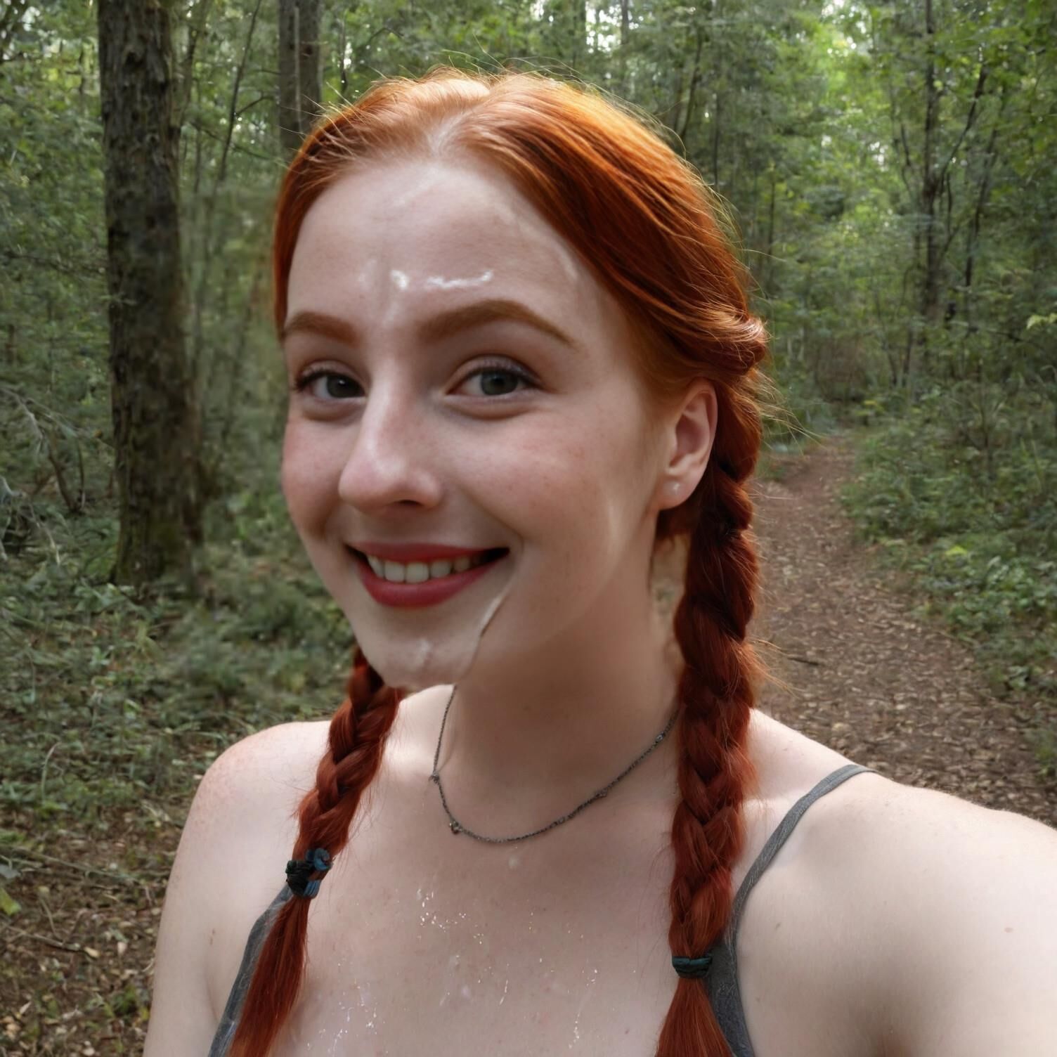 ginger in the forest made with fabularius.ai