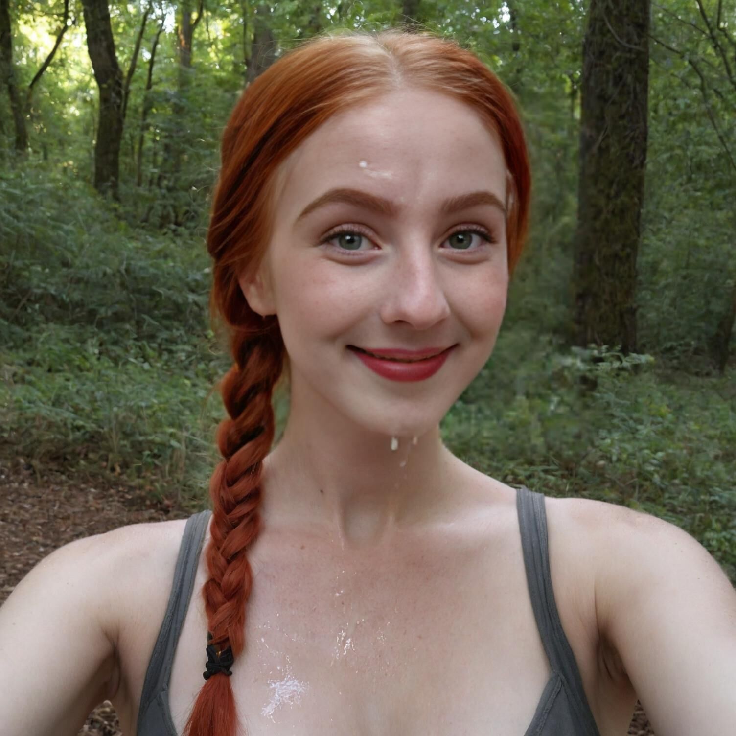 ginger in the forest made with fabularius.ai