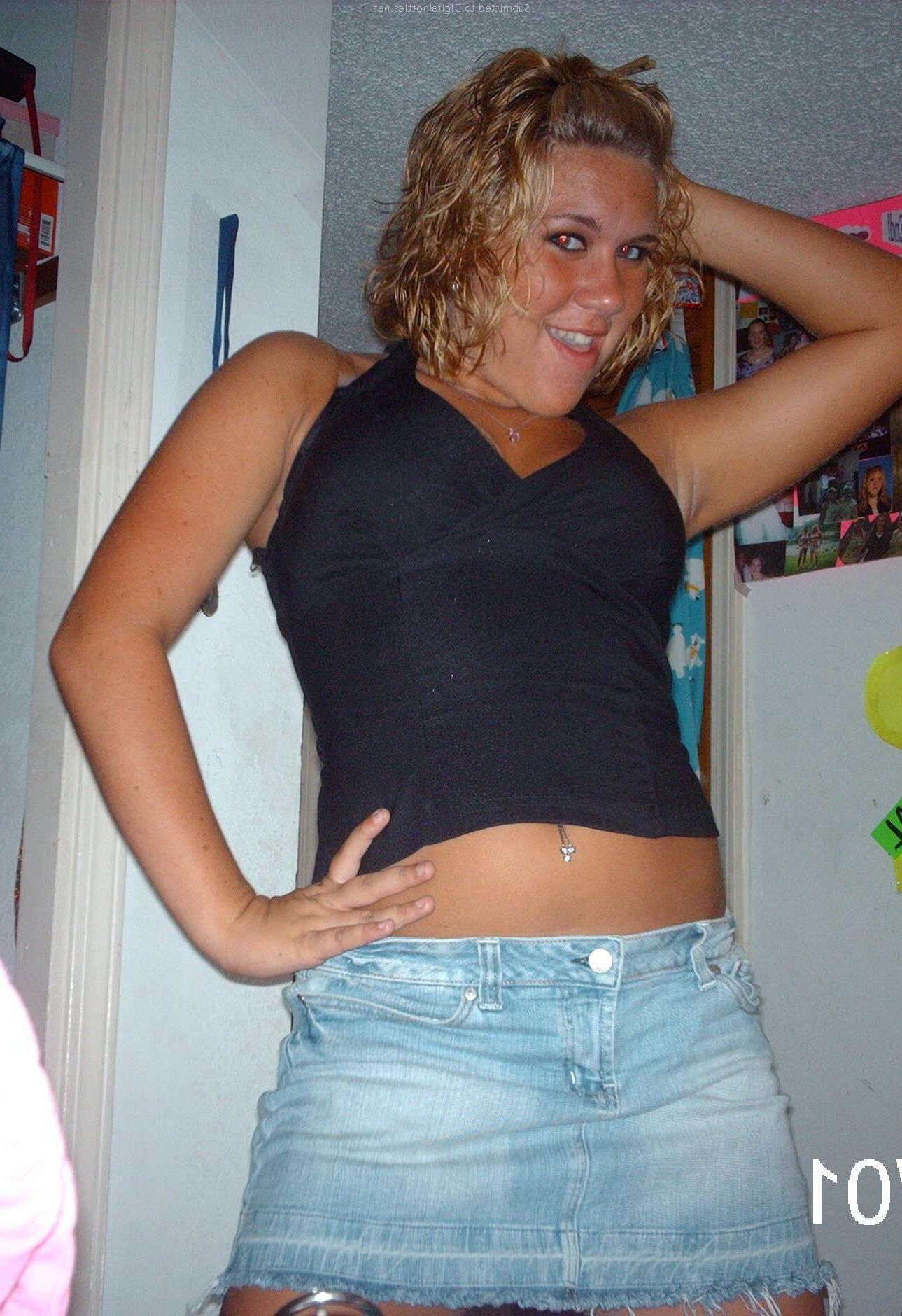 Super cute blond teen