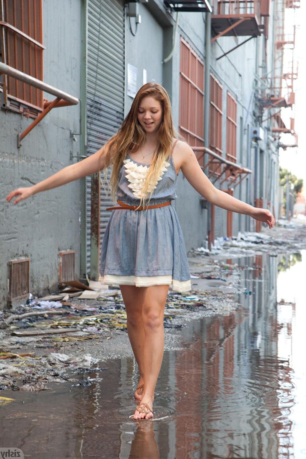 Jessie Andrews In The Fashion District