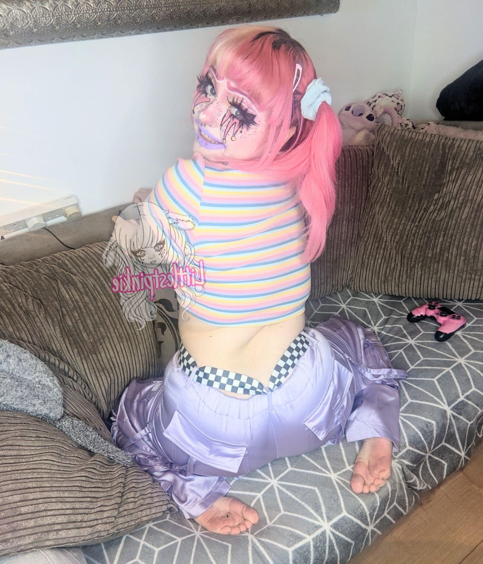 Adolescente littiespinkie cosplay