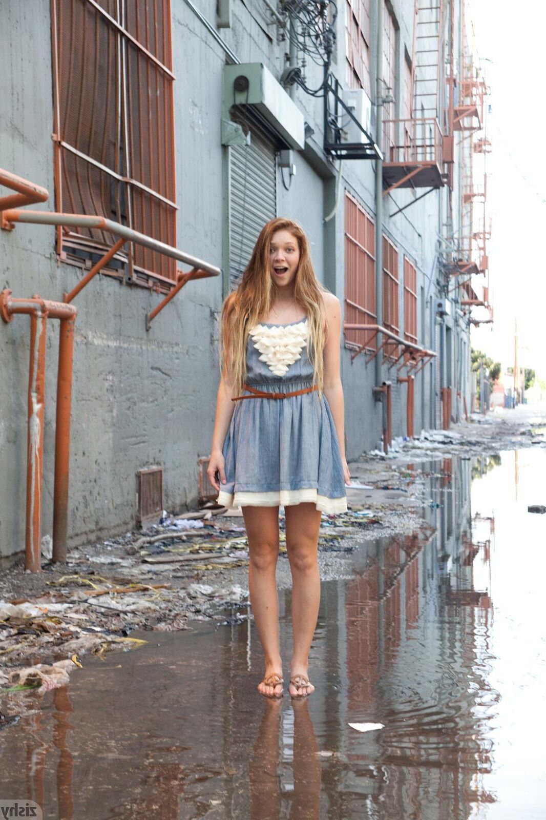 Jessie Andrews In The Fashion District