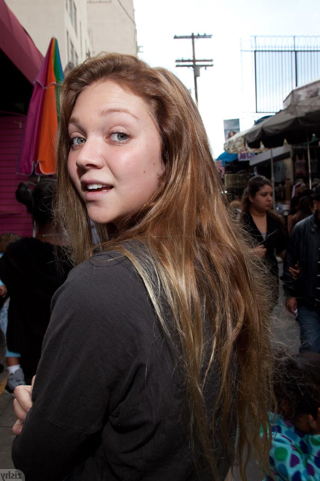 Jessie Andrews In The Fashion District