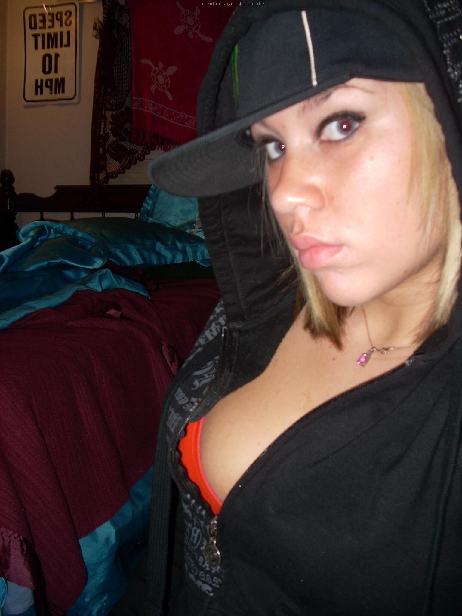 Super cute blond teen