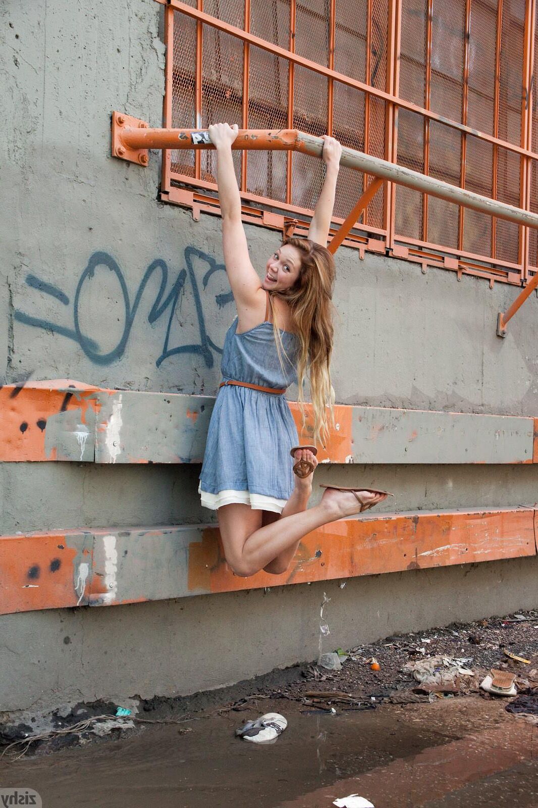 Jessie Andrews In The Fashion District