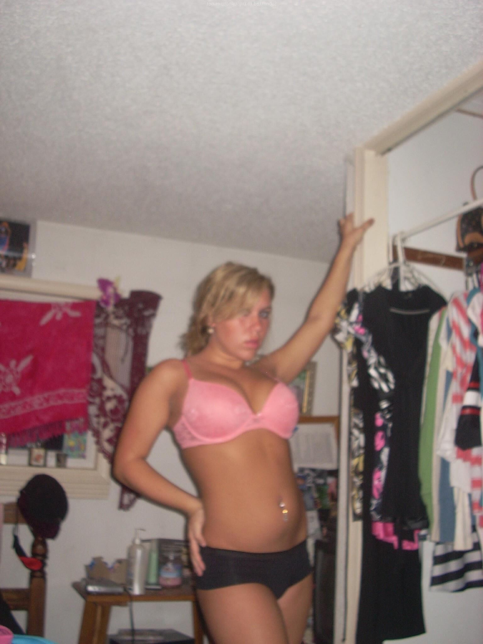 Super cute blond teen