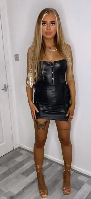 Leather Dress 