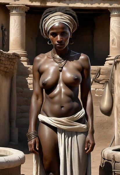 Hoes aux enchères (AI Slave Art)