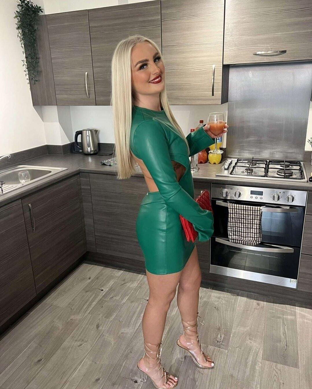 Leather Dress 