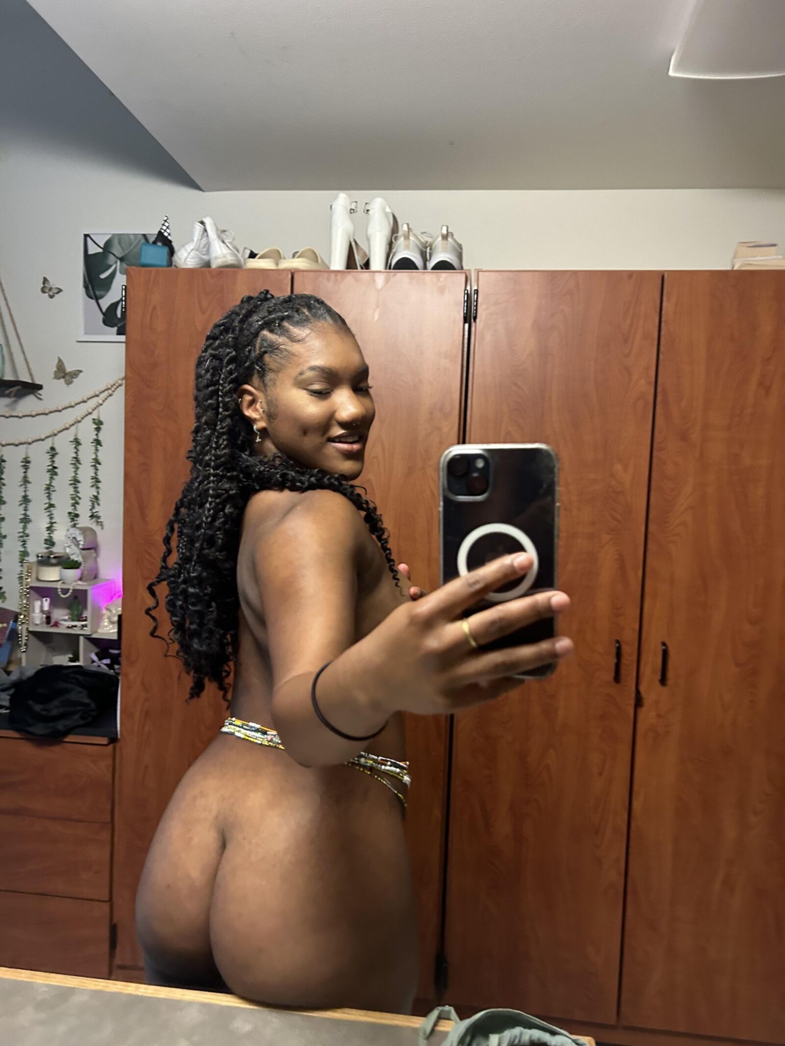 Mercredi Hoes (mélange privé All Black Nude)