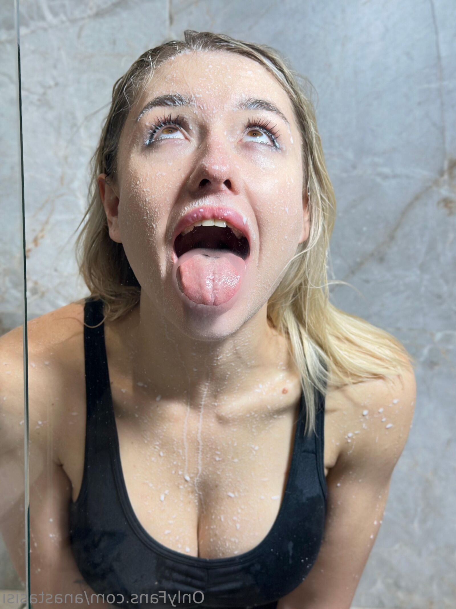Anastasisi Skinny Beauty Blonde Sexy Girl Mixed Hot Photos