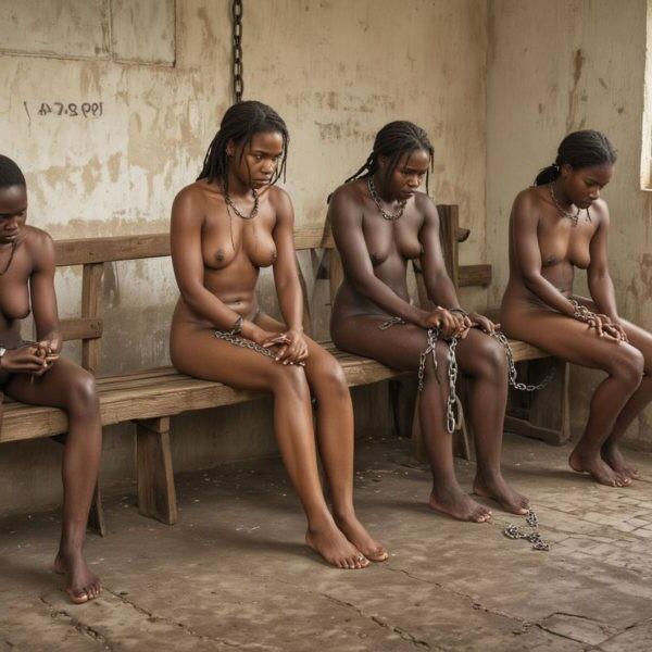 Hoes aux enchères (AI Slave Art)