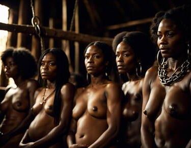 Hoes aux enchères (AI Slave Art)