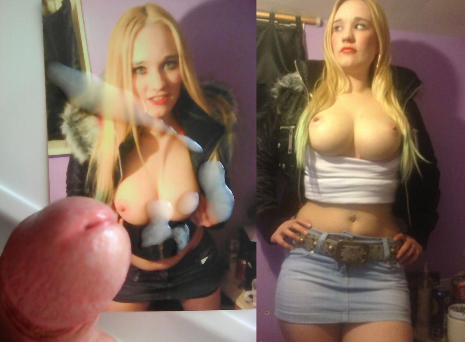 becca uk cute big tits blonde shaved pussy tribute